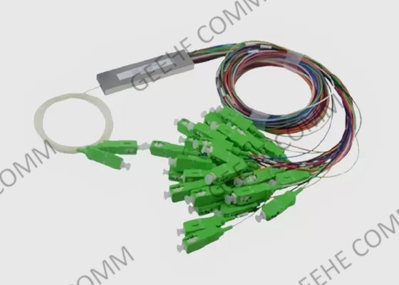 Divisor de feixe ótico entrado μm do SC APC 2xN do único modo 900 para GPON