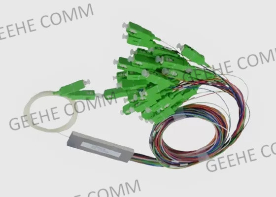Divisor de feixe ótico entrado μm do SC APC 2xN do único modo 900 para GPON