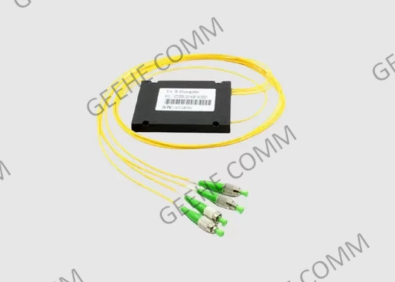 Divisor 1×4 da fibra ótica da caixa CATV FTTH do ABS do único modo de FC UPC