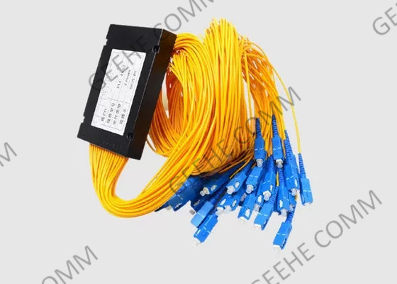 fibra ótica de Corning do único modo do módulo do divisor do PLC da fibra de 1x32 SC-UPC