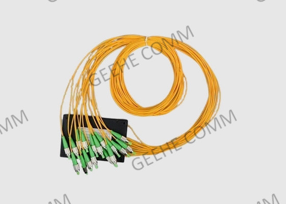 fibra do conector 1×16 do único modo FC APC da fibra de 2.0mm - caixa ótica do divisor
