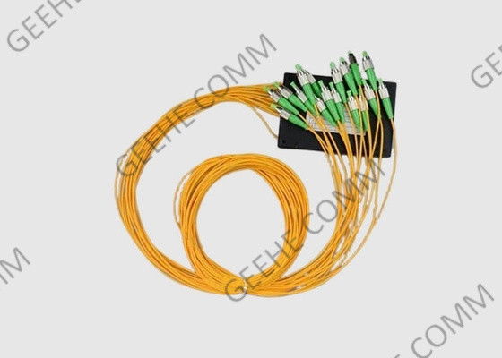 fibra do conector 1×16 do único modo FC APC da fibra de 2.0mm - caixa ótica do divisor