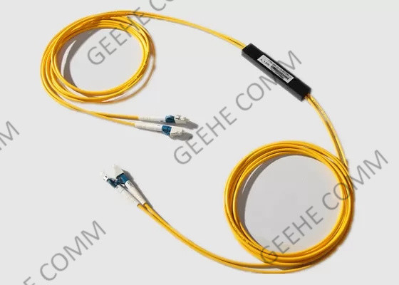 Os ABS datilografam o divisor do Plc do LC APC 1550nm 1m 2×2 1x2