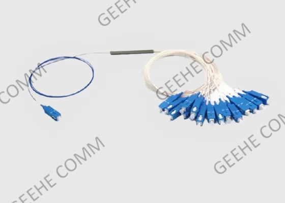 Tipo divisor 1×6 1×8 de Blockless da fibra ótica do PLC do SC UPC de Mini Mode