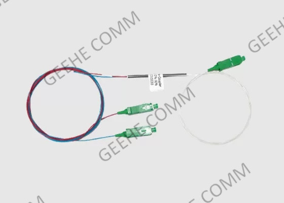 Tipo padrão do acoplador 1310nm 1550nm 1M Fiber Long 900um da fibra 1X2 da manutenção programada
