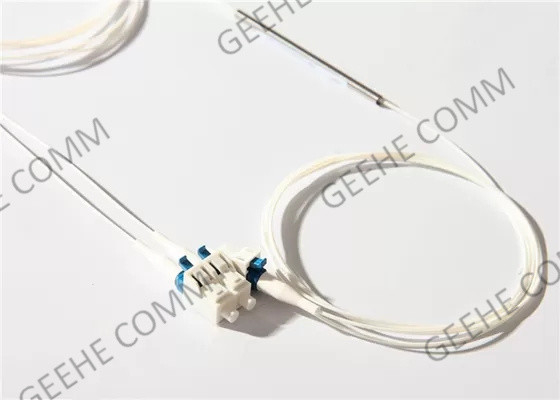 900um acoplador da fibra ótica da separação 1x2 da manutenção programada 1550nm 50/50