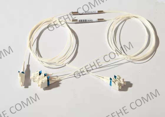Acoplador Singlemode da fibra ótica do conector 1310nm DWC 2x2 do LC