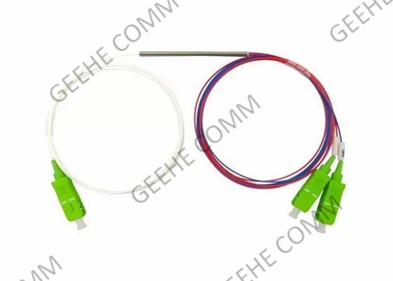 acoplador multimodo da torneira da fibra ótica do conector 50/125 do SC 3X3