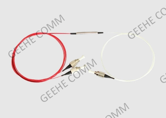 divisor Singlemode 1550 0.9mm de 1x2 FC/APC FC/APC 9/125 FBT 10/90 de relação da separação