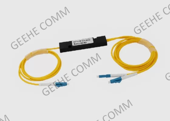 acoplador fundido multimodo da fibra 1X2/divisor 3.0mm com conectores de SC/APC