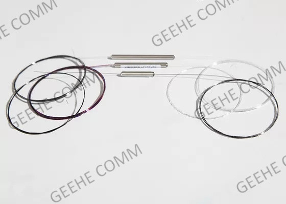 Acoplador de aço do cabo de fibra ótica do tubo 3×5 20/80 de FBT para FTTX PON