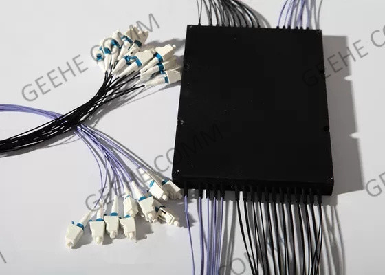 Acoplador em forma de caixa da fibra ótica da manutenção programada G652D 9/125 de FBT