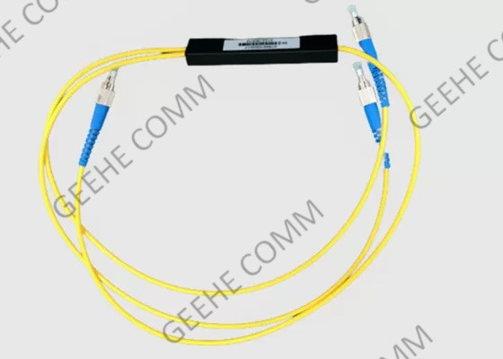 Divisor 1310nm 1490nm 1550nm da fibra FBT da janela do 1:99 de 1×3 FC/APC tri