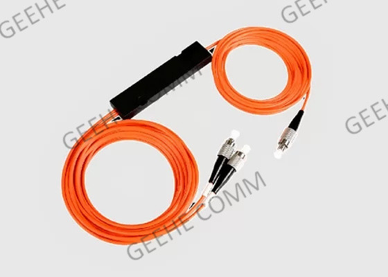 De acoplador da relação FBT do SC de 1×2 FC divisores Singlemode de 50/50 com caixa do ABS