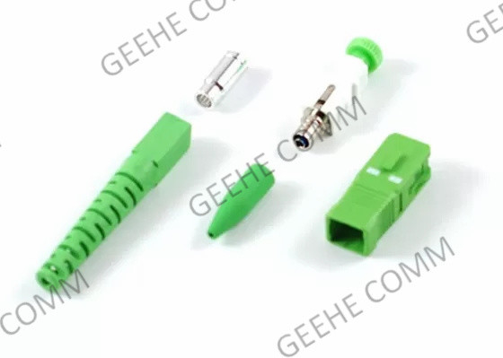 Conector simples multimodo da fibra do SC UPC de 0.9mm