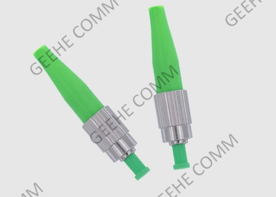 Conector simples da fibra ótica do único modo FC APC para cabos de remendo