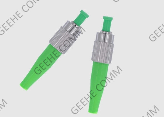 Conector simples da fibra ótica do único modo FC APC para cabos de remendo