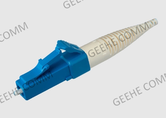 Conector menor da fibra ótica do único modo 09MM LC do tamanho para FTTH