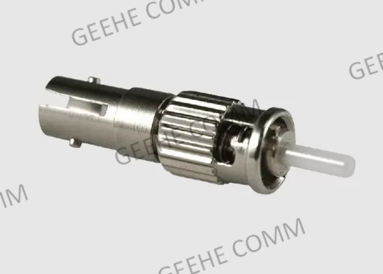 Acoplador bege multimodo simples da fibra ótica de ST/ST F/F nenhuma flange
