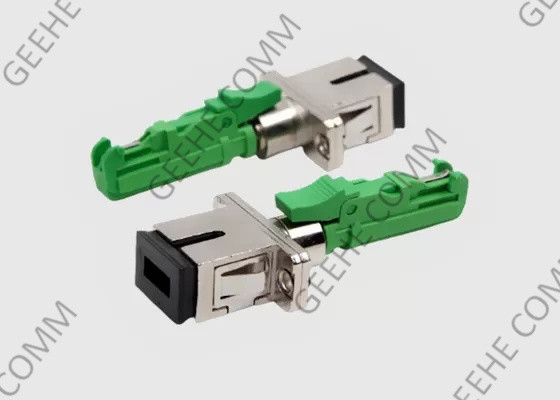 E2000/APC ao adaptador simples híbrido do cabo de fibra ótica E2000 da manutenção programada de SC/UPC