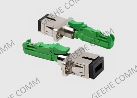 E2000/APC ao adaptador simples híbrido do cabo de fibra ótica E2000 da manutenção programada de SC/UPC