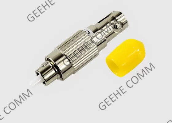 fêmea do ST 10db ao adaptador simples masculino da fibra ótica do único modo de FC