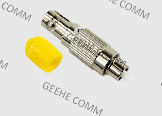 fêmea do ST 10db ao adaptador simples masculino da fibra ótica do único modo de FC