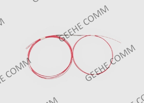 O único tubo fraco do modo 900um fundiu o comprimento de retirada do núcleo da fibra da fibra 1m do revestimento do WDM