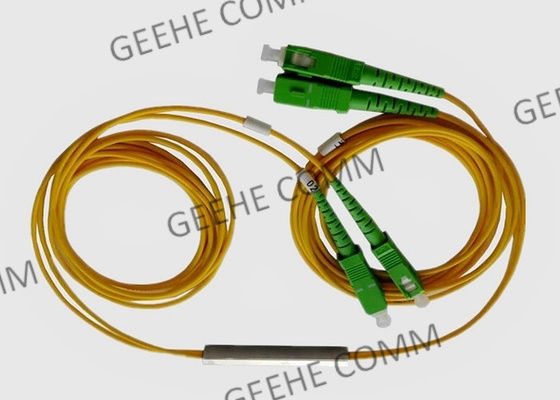 Multiplexer fundido 1310nm e 1550nm da divisão do comprimento de onda do WDM do único modo