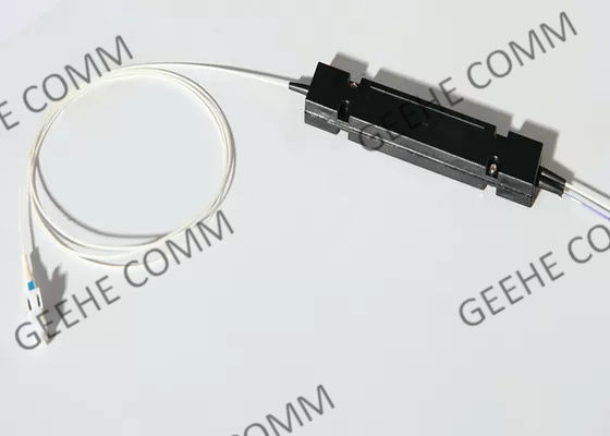 Acoplador do WDM da fibra ótica da fibra 1×2 do único modo 1550nm PM