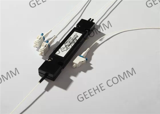 50/50 de acoplador da fibra do único modo 1×2 155nm pm