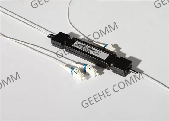 50/50 de acoplador da fibra do único modo 1×2 155nm pm