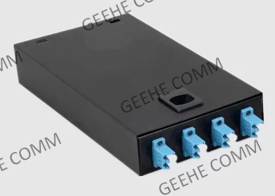 Painel de remendo carregado portuário do duplex 8 de CATV 1U LC