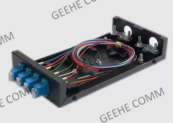 Painel de remendo carregado portuário do duplex 8 de CATV 1U LC