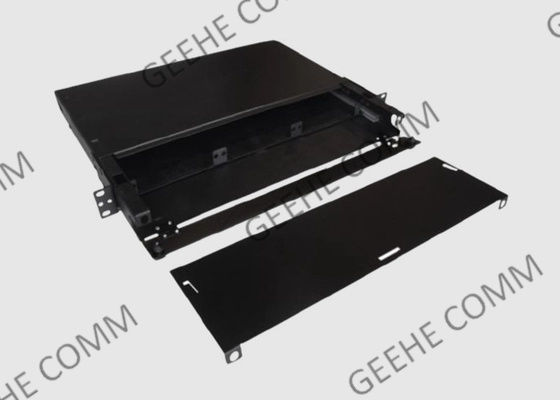 Remendo da fibra do adaptador da saída 1U 3 da corrediça e painel da tala