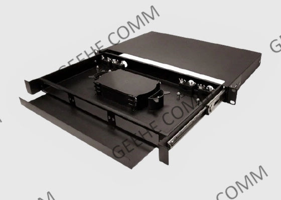 1 tranças Singlemode portuárias do painel 900um do remendo e da tala da montagem em rack do RU 12 LC-UPC