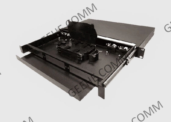 1 tranças Singlemode portuárias do painel 900um do remendo e da tala da montagem em rack do RU 12 LC-UPC