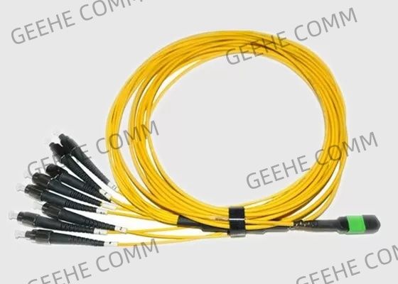 8 FC aos cabos multimodos da fuga de MTP 125um MPO