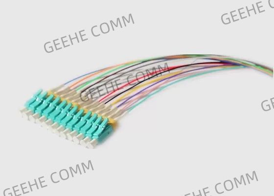 O multi modo 12 retira o núcleo de 0.9mm MPO ao cabo da fuga do LC