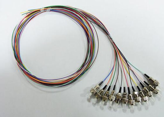 12 a cor da fibra 12 ventila para fora a trança de FC 2M Single Mode Fiber
