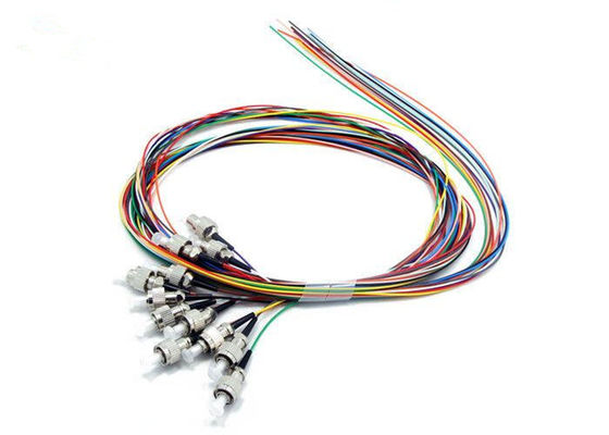 12 a cor da fibra 12 ventila para fora a trança de FC 2M Single Mode Fiber