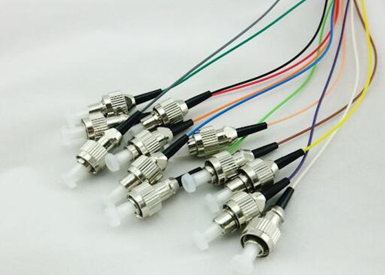 12 a cor da fibra 12 ventila para fora a trança de FC 2M Single Mode Fiber
