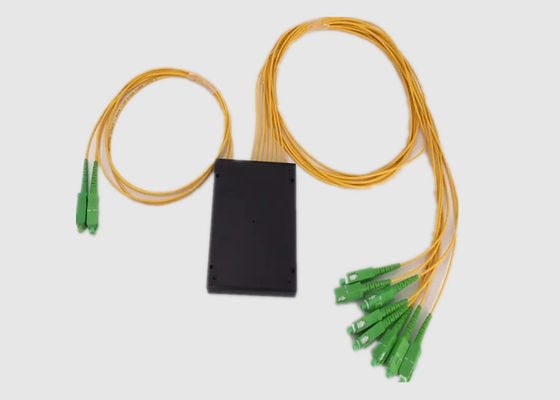 50/50 de divisor 2×8 de fibra ótica