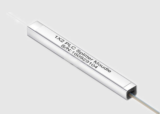 Tipo de aço divisor desencapado do tubo do PLC 1x4 de FTTH