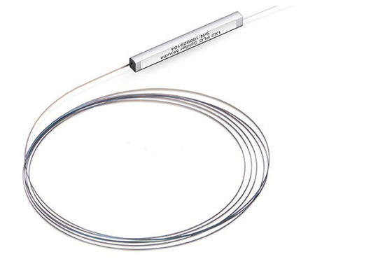 Tipo de aço divisor desencapado do tubo do PLC 1x4 de FTTH