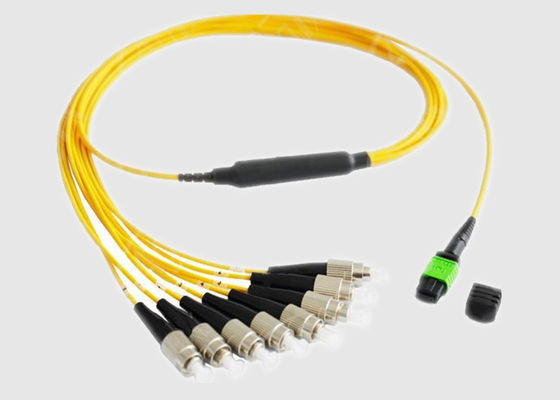 8 FC aos cabos multimodos da fuga de MTP 125um MPO