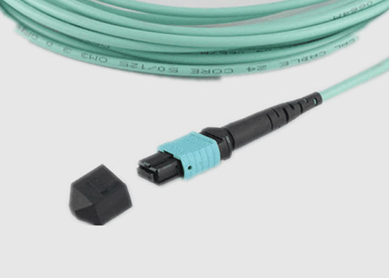 Cabo da fibra do montante OFNR 2.0mm 1m MPO do único modo