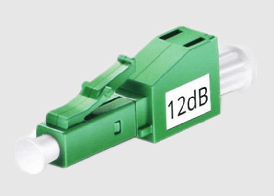 Tipo Singlemode atenuador da tomada de FTTH 12dB LC APC da fibra