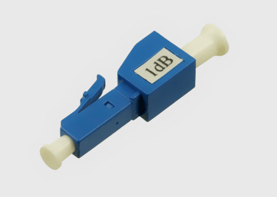 Masculino - único modo do atenuador fêmea da fibra ótica de 0db 1db 2db LC UPC