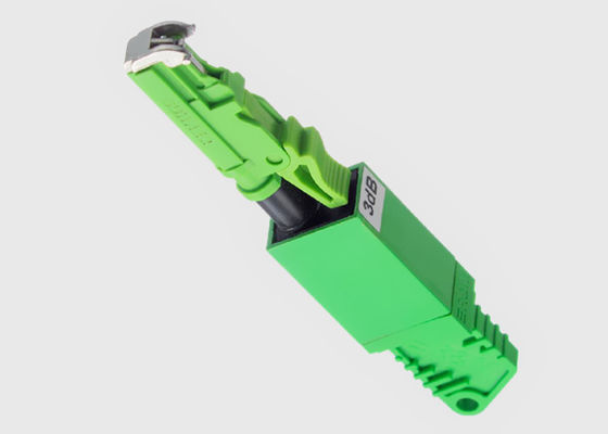 O homem de E2000/APC a Singlemode fêmea obstrui no atenuador ótico fixo 1-25dB